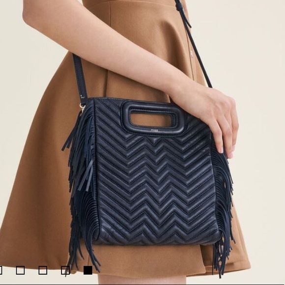 Maje Handbags - NWT Maje Quilted Leather M Bag